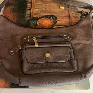 Stone Mountain vintage leather purse